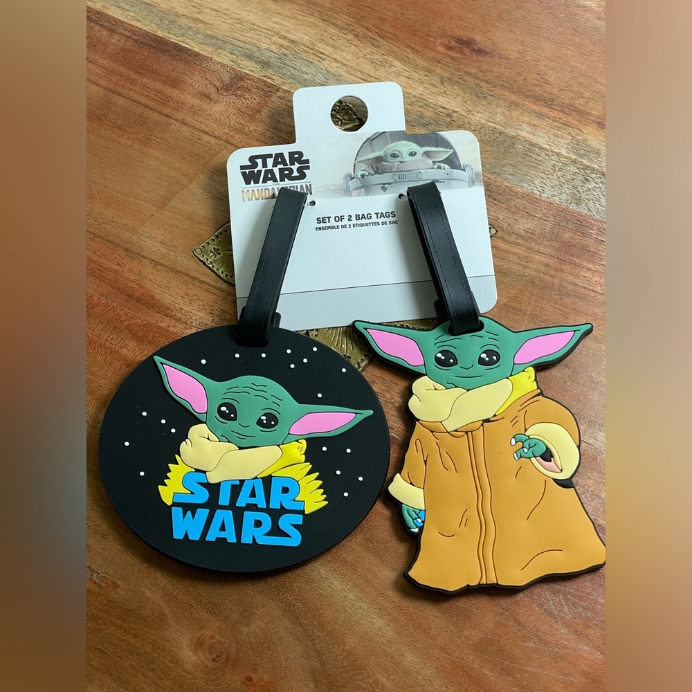 STAR WARS Yoda Luggage Tags - Set of 2